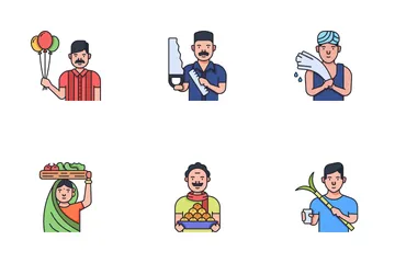 Indian Local Businesses Icon Pack