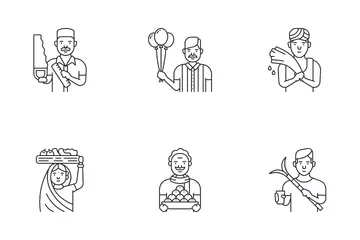 Indian Local Businesses Icon Pack