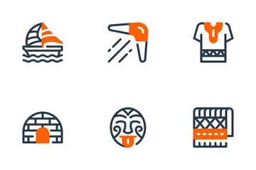 Indigenous People Icon Pack