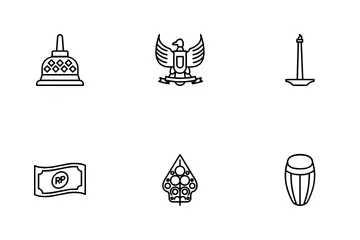 Indonesia Paquete de Iconos