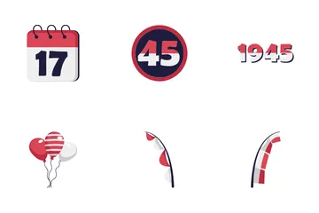 Indonesia Independence Days Icon Pack