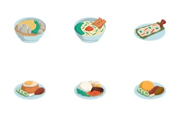 Indonesian Food Icon Pack