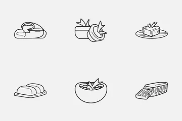 Indonesian Snack Icon Pack