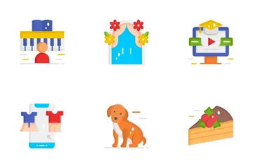 Indoor Activities Icon Pack