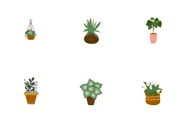 Indoor Plant Icon Pack