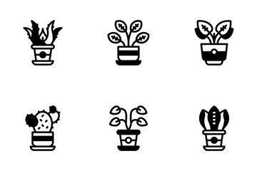 Indoor Plant Icon Pack