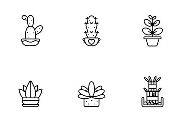 Indoor Plant Icon Pack