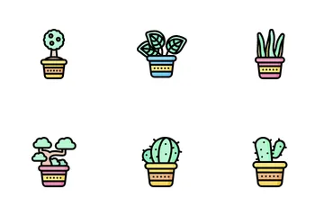 Indoor Plant Icon Pack