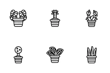 Indoor Plant Icon Pack