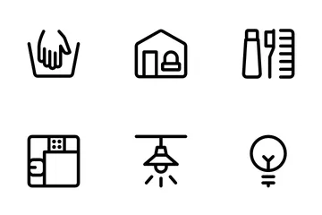 Indoors Equipment Icon Pack