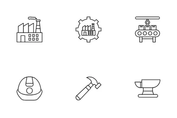 Industria Paquete de Iconos