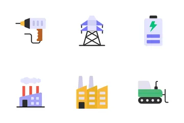 Industria Paquete de Iconos