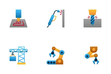 Indústria e Manufatura Pacote de Ícones