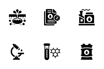 Industria petrolifera Icon Pack