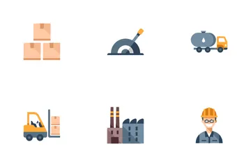Industria y Manufactura Paquete de Iconos
