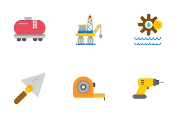 Industrial And Construction Icon Pack