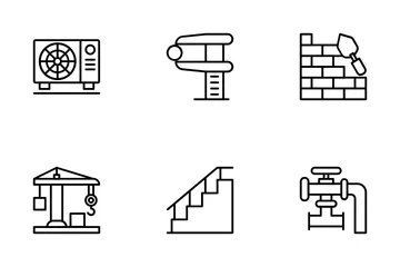 Industrial And Construction 3 Icon Pack