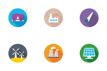 Industrial And Construction Flat Icons 1 Icon Pack