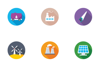 Industrial And Construction Flat Icons 1 Icon Pack