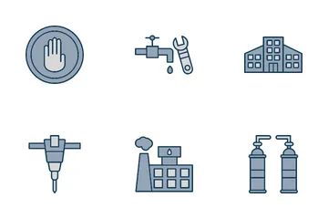 Industrial And Construction Icon Pack