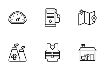 Industrial And Construction Icon Pack