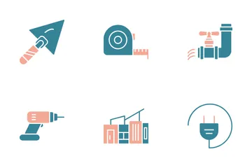 Industrial And Construction Icon Pack