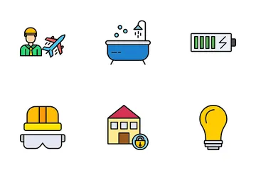 Industrial And Construction Icon Pack