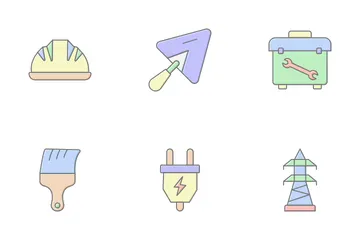 Industrial And Construction Icon Pack