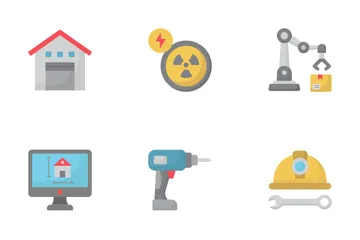 Industrial And Construction Icon Pack