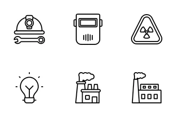 Industrial And Construction Icon Pack