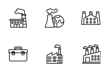 Industrial e Construção Pacote de Ícones