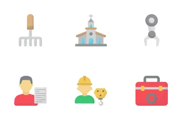 Industrial e Construção Icon Pack
