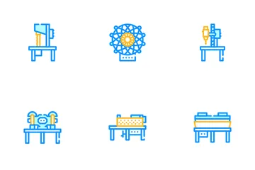 Industrial Machines Icon Pack