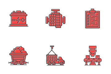 Industrial Process Icon Pack
