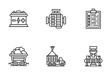 Industrial Process Icon Pack