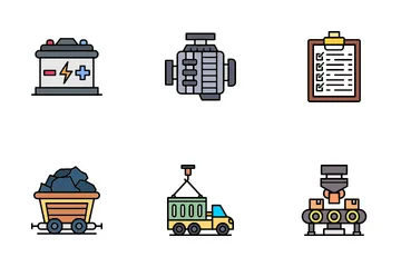 Industrial Process Icon Pack