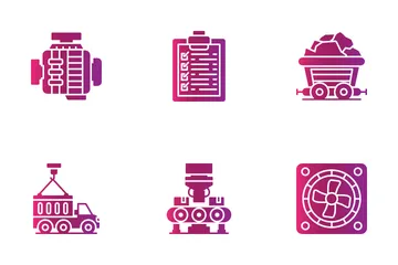 Industrial Process Icon Pack