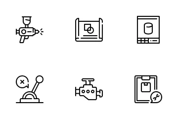 Industrial Process Icon Pack