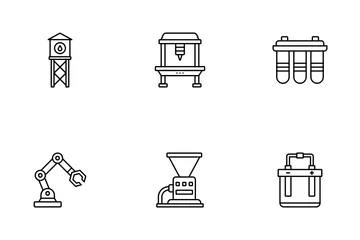 Industrial Process Icon Pack