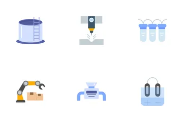 Industrial Process Icon Pack