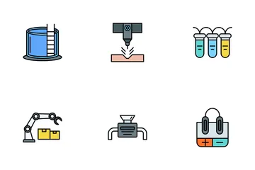 Industrial Process Icon Pack