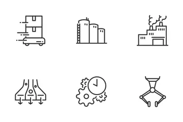 Industrial Process Icon Pack