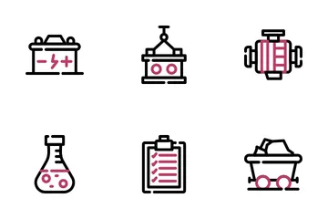 Industrial Process Icon Pack