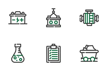 Industrial Process Icon Pack