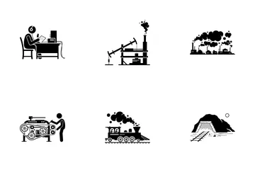 Industrial Revolution Icon Pack