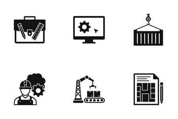 Industriale e edile Icon Pack