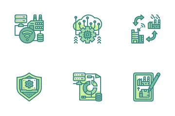 Industrie intelligente Icon Pack