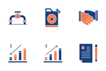 L'industrie pétrolière Pack d'Icônes