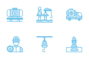 L'industrie pétrolière Pack d'Icônes