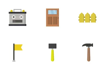 Industrie und Bau Symbolpack